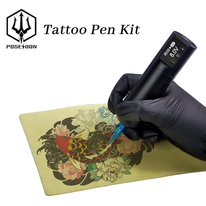 PROFESIONAL Maquina De Tatuaje Kit Para Tatuar Tattoo Rotativa Pluma