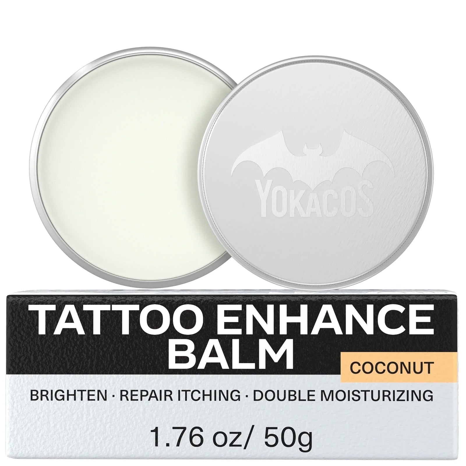 Tattoo Balm & Aftercare Cream- Color Enhancement That Revives Old Tattoos, Hydrates New Tattoos, Made with Natural Ingredients + Petroleum Free, Daily Tattoo Lotion Moisturizer & Brightener